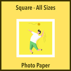 Satin Photo Paper Square