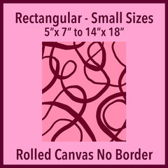 Rolled Canvas Small No Extra Border