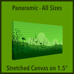 Stretched Canvas Panoramic on 1.5"