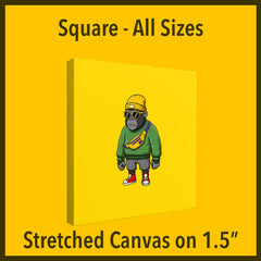 Stretched Canvas Square on 1.5"